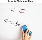DEVELOP Magnetic Dry Erase White Board 24x36 Inch, Aluminum Frame Wall-Mounted - Image 5