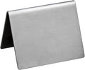 New Star Foodservice Stainless Steel Table Tent Sign by NewStarFoodservice