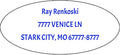 Made in USA Custom Return Address Stickers Labels Customized Mailing Label by HOOKAH+SUN