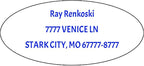Made in USA Custom Return Address Stickers Labels Customized Mailing Label by HOOKAH+SUN