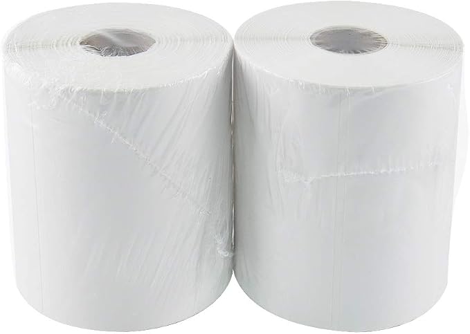 L LIKED 4"x 6" Direct Thermal Labels White Perforated Shipping Label, 250 by LLIKED