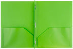 JAM PAPER Plastic Color Pop Folders - Image 2
