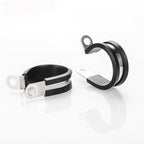 LOKMAN 20 Pack 3/8 Inch Stainless Steel Cable Clamp, Rubber Cushioned Insulated - Image 6