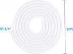 QCSIW 3/4"-50ft Extra-Long Braided Cable Sleeve Protector - Image 6