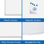 DEVELOP 12x18 Inch Magnetic Dry Erase Board - Image 3
