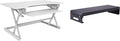 Rocelco 40" Large Height Adjustable Standing Desk Converter by Rocelco