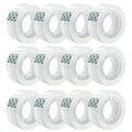 Zizlurnar 12 Rolls Transparent Tape Refills Rolls, 1 in Core，3/4 x 1000 in，Gift by Unknown