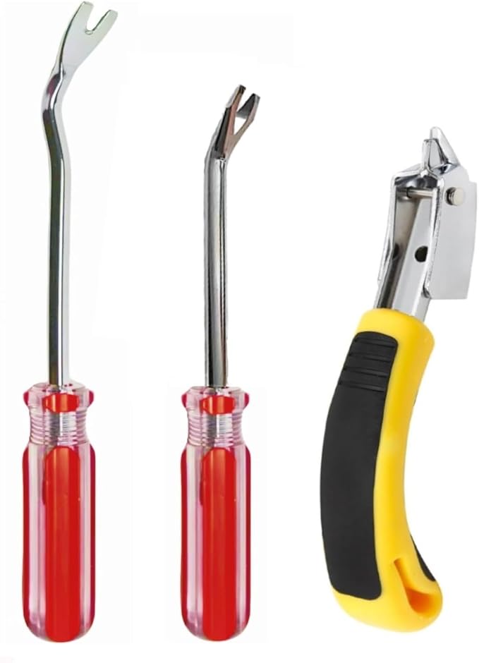 INBWENH 3Pcs Upholstery Staple Remover Nail Remover Tool Set Including Tack by Unknown