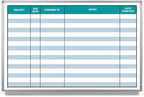5S Project Whiteboard by CreativeSafetySupply