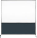 DivideWrite Mobile Whiteboard | Double Sided Dry Erase Board | Portable Office by VERSARE