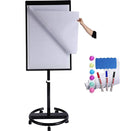 40 X 28 Inch Mobile Magnetic Whiteboard on Wheels, Rolling Dry Erase Board by DexBoard