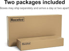 Rocelco 46" Height Adjustable Corner Standing Desk Converter - Image 6