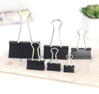 200PCS Binder Clips Paper Clamps Assorted Sizes, Mini and Micro, 6 Sizes - Image 9