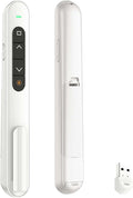 QUI Presentation Clicker for PowerPoint, RF 2.4GHz USB Wireless Presenter Remote by QUI