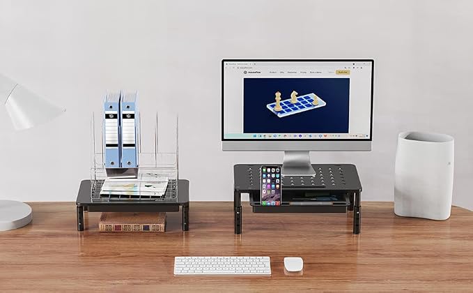 Zimilar 2 Pack Monitor Stand Riser - Image 3