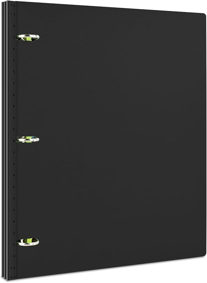 INFUN Telescoping 3 Ring Binder, Portable Plastic Binder by INFUN