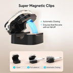 Magnetic Cable Clips, Adjustable Cord Holder Management, Adhesive Wire Keeper - Image 4