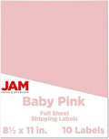 JAM PAPER Full Sheet Shipping Labels by JAMPaper