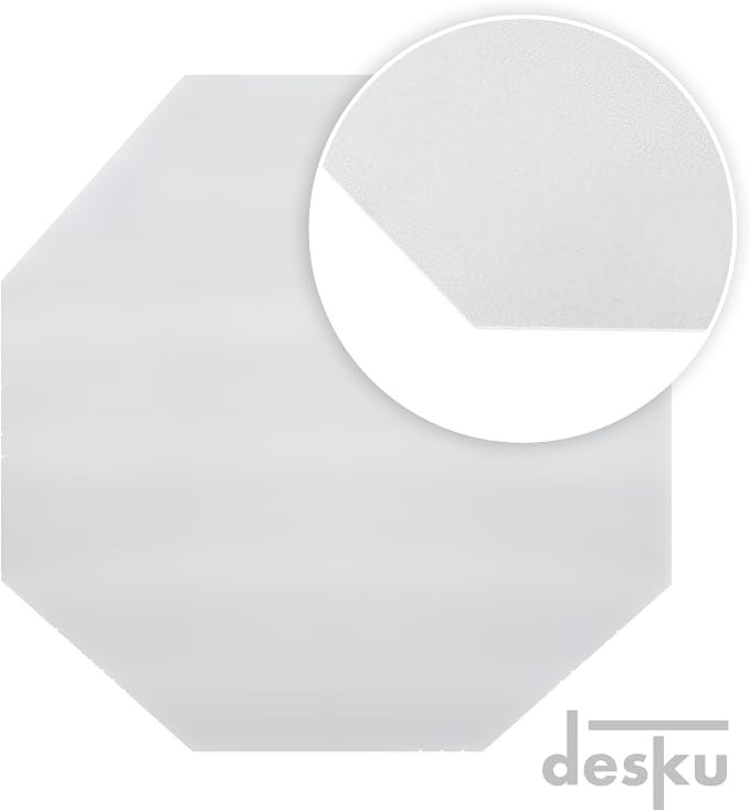 DESKU - Octagon Gaming Chair Mat, Computer and Office Chair Mat - Image 5