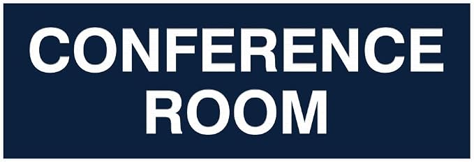 Signs ByLITA Basic Conference Room Sign by SignsByLITA