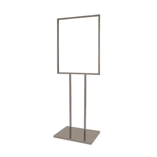 Econoco Bulletin Sign Holder, 22 x 28 Inch Frame, Extra Heavy Raised Base - Image 5