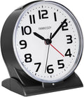 FAMICOZY Automatically Backlighted Alarm Clock, Silent No Ticking by FAMICOZY