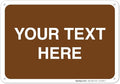 Custom Sign, Personalized Metal Signs, Customize by SigoSigns