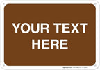 Custom Sign, Personalized Metal Signs, Customize by SigoSigns