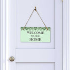 Signs ByLITA Eucalyptus Greenery Personalized Hanging Wall or Door Sign | - Image 6