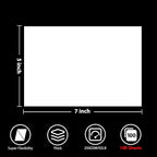 OcePor 100 Sheets Cardstock 5”x 7”, Blank Card Stock 92lb/250gsm, Thick Heavy - Image 2