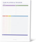 Task Planner & Tracker 8.5 x 11 Tear-Off 70 Sheet Planner Pad – Project by Emblissom