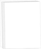 White Cardstock 8.5x11, Creebe 50 Sheets 65lb Card Stock Printer Paper 8.5 x 11 by Unknown