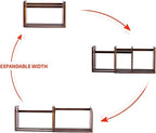Fox Claw Desktop Bookshelf Expandable Desktop Organizer Counter Bookcase Desk - Image 6