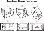 ANDPLAY 10 Pcs Comic Books Storage Boxes - Image 3