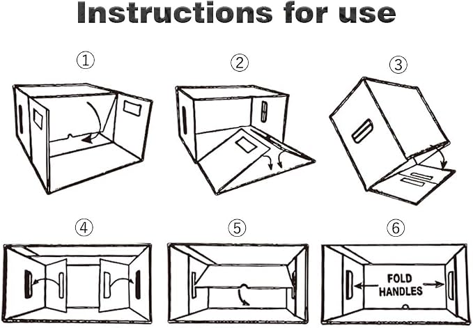 ANDPLAY 10 Pcs Comic Books Storage Boxes - Image 3