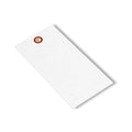 SmartSign 5.25 x 2.625 inch “White” Blank Tyvek Shipping Tags by SmartSign