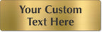 SmartSign Custom Brass Sign - Image 6