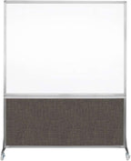DivideWrite Mobile Whiteboard | Double Sided Dry Erase Board | Portable Office by VERSARE