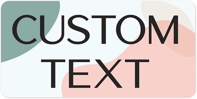 Custom Sign, Custom Street Sign, 11 Font Colors, 13 Font Styles, 4 Hole Options by MySignCenter