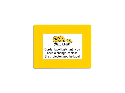 Mighty Line Shield Clear Label Protector Cover Sleeves by MightyLine