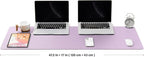 Large Desk Mat - 47.2"x 17" Non-Slip PU Desk Pad - Image 2