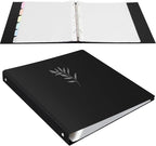 Uquelic 80-Pocket Binder with Plastic Sleeves - Image 8