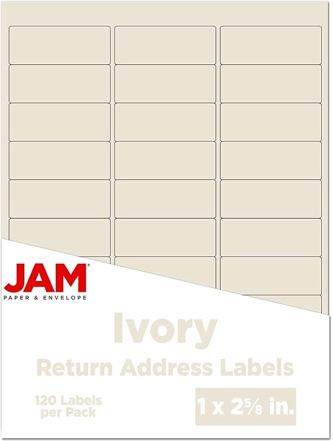 JAM PAPER Return Address Labels by JAMPaper