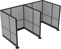 2 Person Workstation Wall Partition | Cubicle Workstations | Privacy Office by SKUTCHIDesignsInc