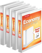 Cardinal Economy 3 Ring Binder, 1 Inch, Presentation View, Holds 225 Sheets by TOPSProducts