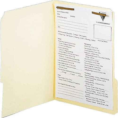 Pendaflex Manila Fastener Folders, Legal Size, 1 Fastener, 1/3 Cut - Image 2