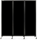 Upgrade Version Room Partition and Divider, Freestanding Rolling Dividers by StrongBird