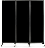 Upgrade Version Room Partition and Divider, Freestanding Rolling Dividers by StrongBird