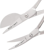 MAKER AND MARKET Small Embroidery 4.5 Inch Scissors Set of 2 Kit - Image 7