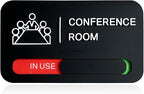 ANIWEY Acrylic Office Meeting Room Door Sign, 8.8 x 5.1 inches.Conference Room by ANIWEY